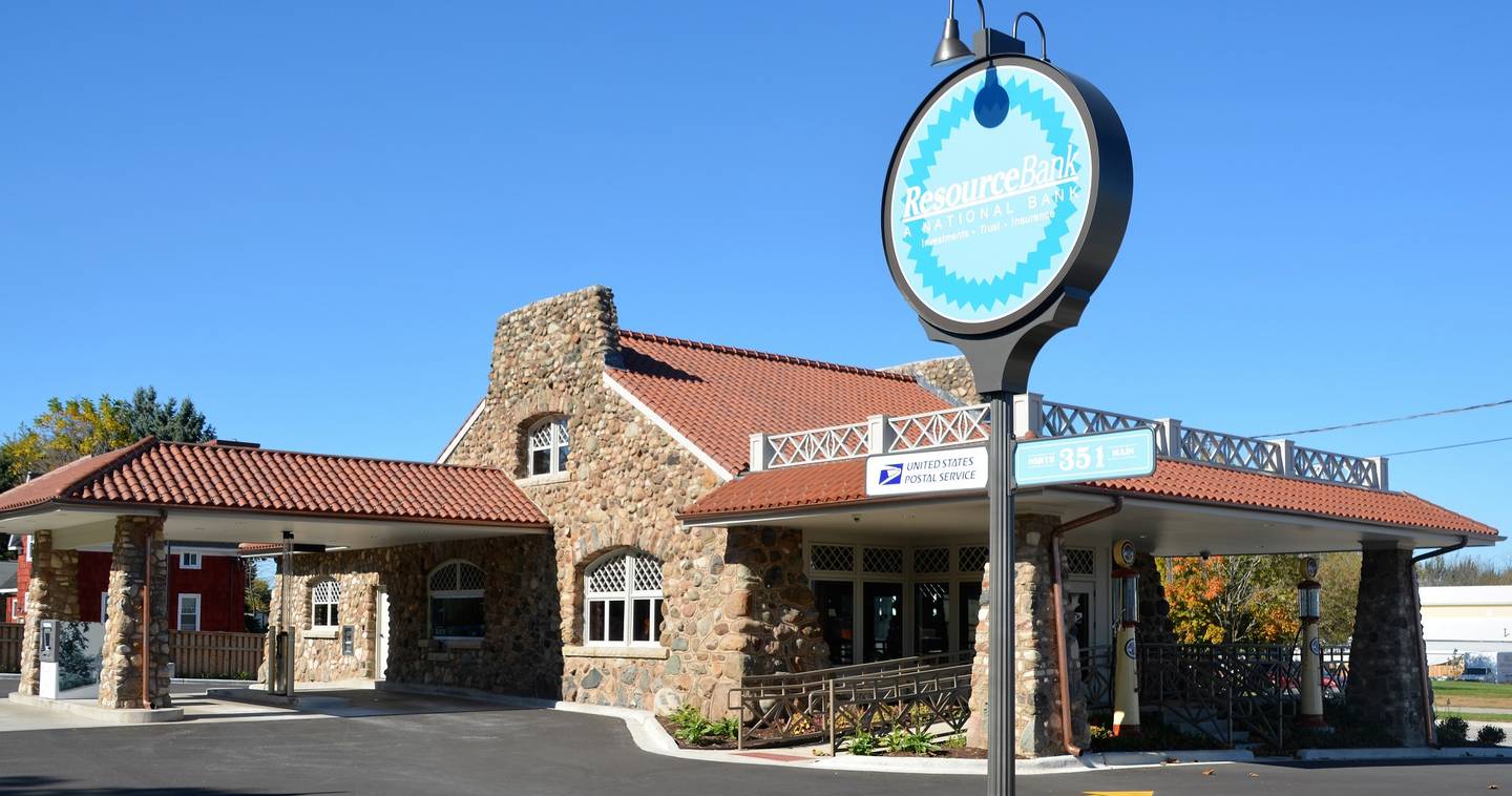 Resource Bank's Sycamore branch