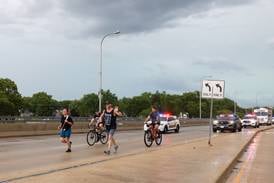 Law Enforcement Torch Run carries on through storms Wednesday