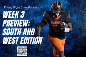 Friday Night Drive Podcast, Episode 298: Week 3 preview: West and South edition