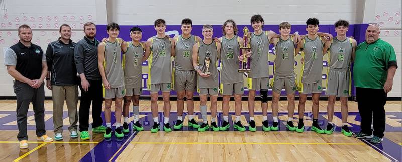 The Seneca Fighting Irish defeated Marquette 49-39 for the championship of the initial Husker Hardwood Tip-Off Tornrament. Paxton Giertz was the MVP.