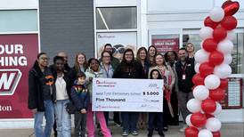 DeKalb elementary school ‘adopted’ with $5K donation from new Burlington store