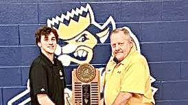 Kenny Wilcoxen, Cayden Hansen make a good match for Princeton Logan  