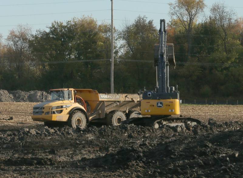 Have you seen activity on May Road near Peru lately? An excavator moves dirt at the future site of the Ameren Lima substation located along the 200 block of May Road near La Salle. Ameren is building a new switching station called Lima. The Lima station will provide electricity to the City of Peru and La Salle County by adding the feed and supporting future growth and development. The plan is to have the project completed and operational in 2029.