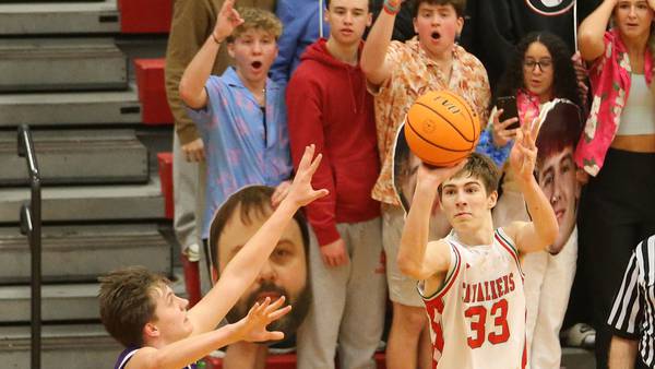 Photos:  L-P boys basketball edges out Rochelle in overtime thriller
