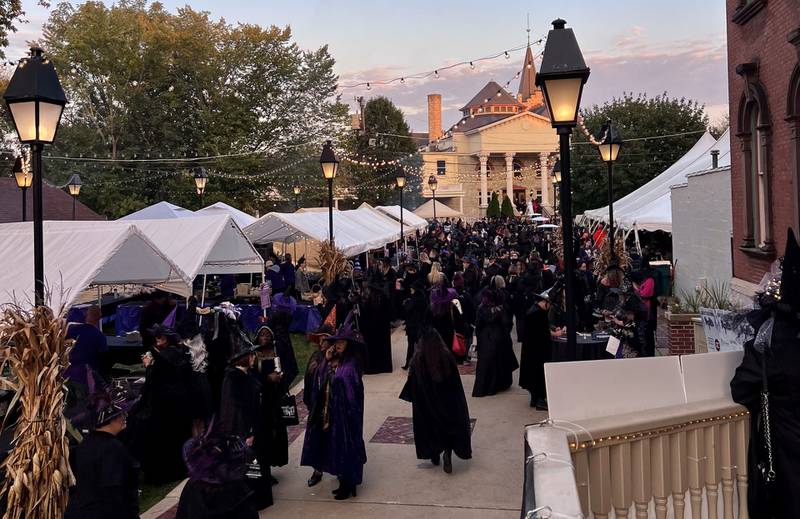 Witches Night Out is grassroots, two-day ladies night out event in October at the Jacob Henry Mansion in Joliet that benefits nonprofits that serve woman and children. Thousands of attendees come out in elaborate witch costumes to mingle for a spell, enjoy witchy foods and drinks, shop from 30 vendors, visit any one of 10 mystics onsite and just wand-er around.