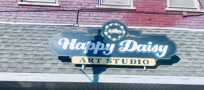 Happy Daisy Art Studio is located at 216 W Washington St. in Morris. Hours vary depending on weekly events. For more information on classes, paint parties, or shopping for local art visit http://www.jilliannerenee.com/art-studio.html.