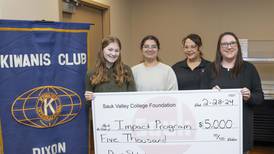 Dixon Kiwanis Club donates to SVCC Impact Program