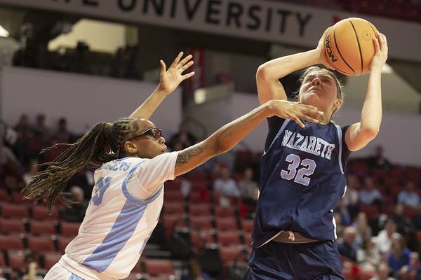 Stella Sakalas’ 30 points power Nazareth past Belleville East in IHSA Class 4A state semifinal