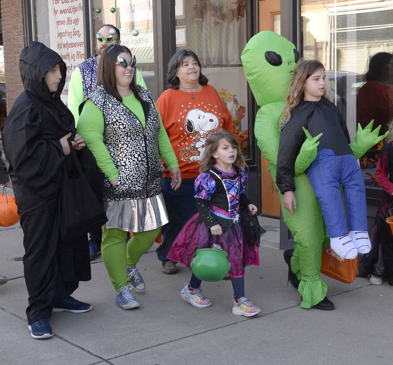 Downtown Streator hosts trickortreat Shaw Local