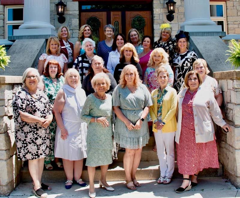 Members of the Holly Club in Joliet are seen at its annual lawn party fundraiser, which was held Tuesday, June 7, 2022. The Holly Club will host "Party with a Purpose" on Friday, Nov. 4, 2022.
