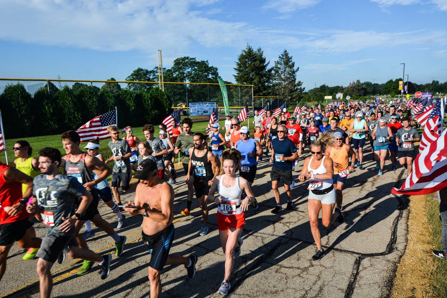 The McHenry County Patriot Run took place Sunday, June 27, 2021, at McHenry County College in Crystal Lake.