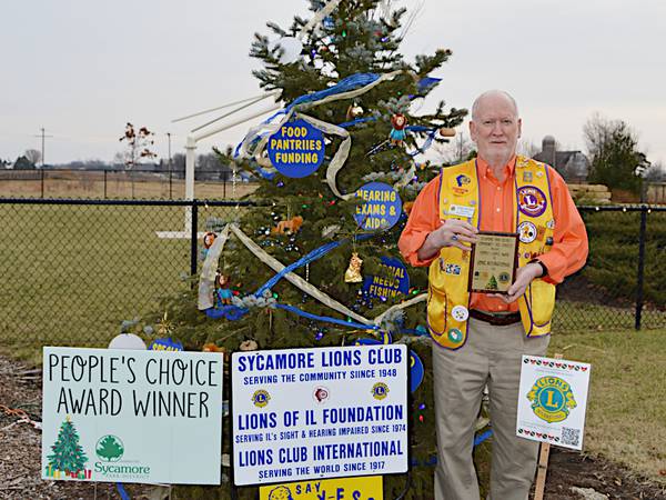Sycamore Lions receive People’s Choice Award