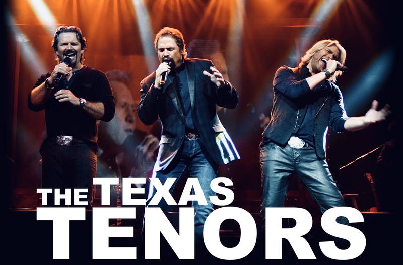 The Texas Tenors are coming to the Egyptian Theatre in downtown DeKalb for a 5 p.m. performance on Sunday, Oct. 26.