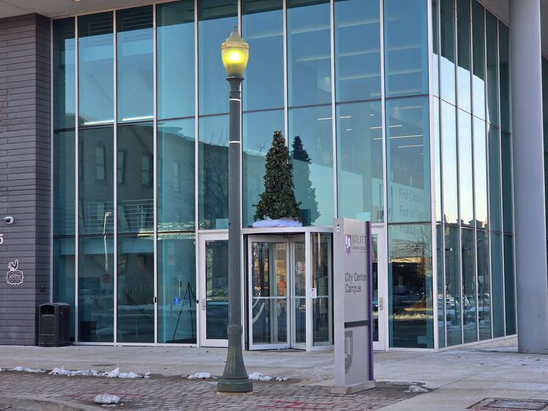 Joliet Junior College City Center Campus at 235 N. Chicago St. in Joliet, is seen on Tuesday, December 16, 2025.