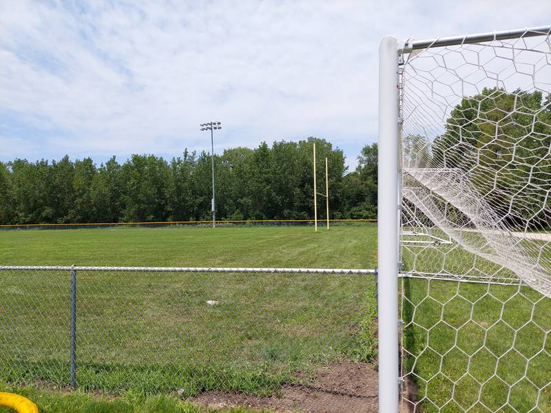 Soccer goals have been moved to the James Street Recreation in anticipation of Streator High School playing its boys soccer games there this fall.