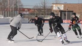 Photos: Stick and Puck at the Bobby Hull Community Ice Rink in Cicero