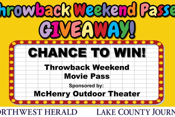 Throwback Weekend Passes Giveaway