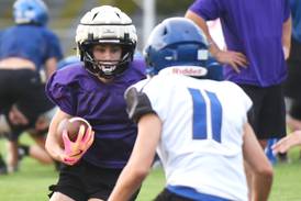 Manteno hosts Peotone, Clifton Central and Momence for live scrimmages