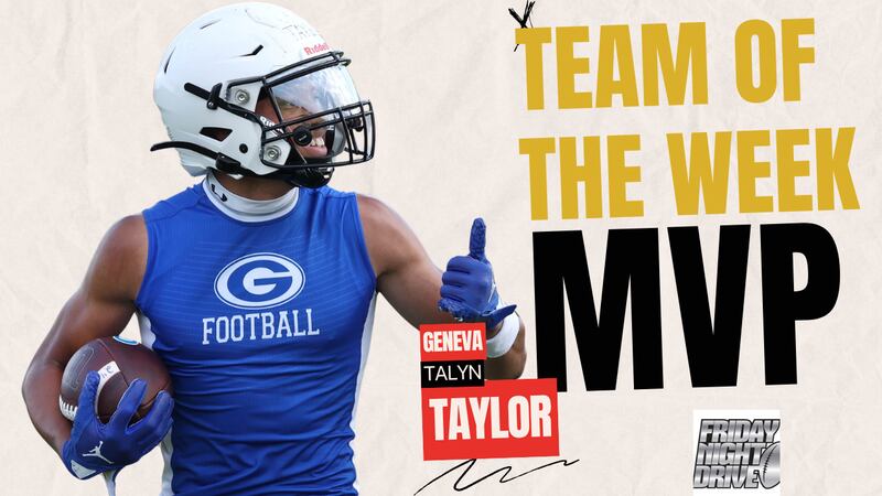 Geneva's Talyn Taylor is the Friday Night Drive Team of the Week MVP for Round 2 of the 2024 IHSA football playoffs