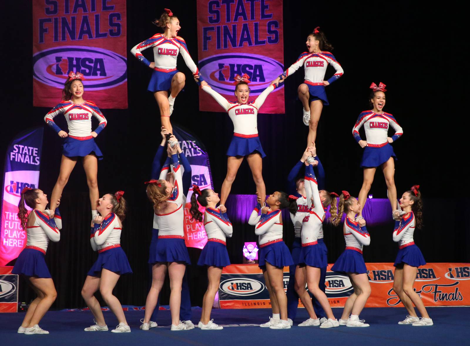 Photos IHSA State Cheerleading Competition finals Shaw Local