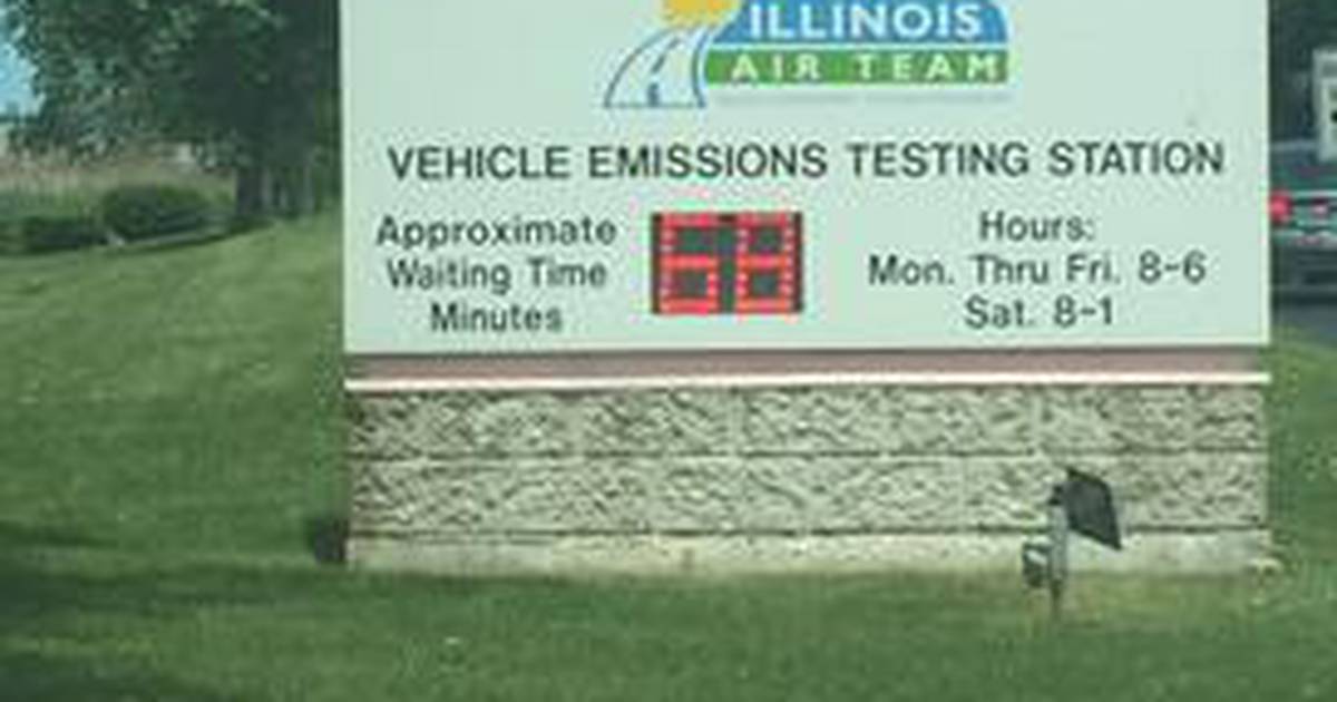 Emissions test backlog causes wait time spike at Joliet facility