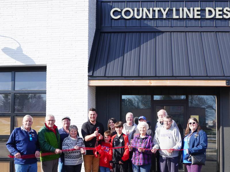 Ribboncutting celebrates County Line Design in Mt. Morris