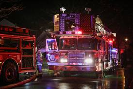 Woodworking shop total loss in fire near Woodstock