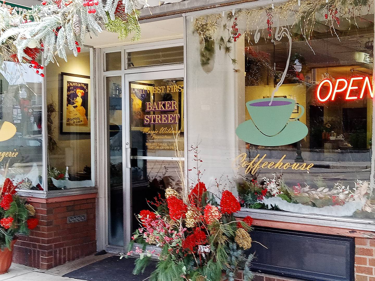 Baker Street, 111 W. First Street in Dixon, is open from 7 a.m. to 2 p.m. Monday through Saturday.