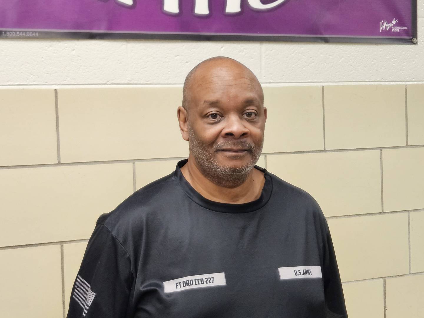 Donald Thomas, an Army veteran, is a paraprofessional at Edna Keith Elementary School in Joliet.