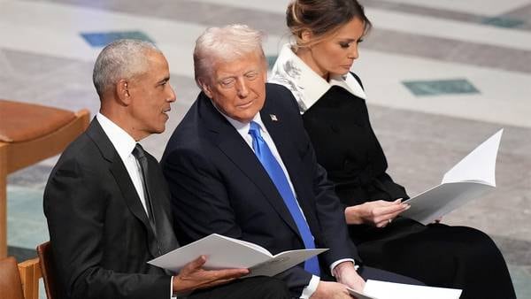 Trump’s racist post about Obamas is deleted after backlash despite White House earlier defending it