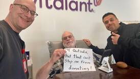 Donors brave winter cold to meet critical need