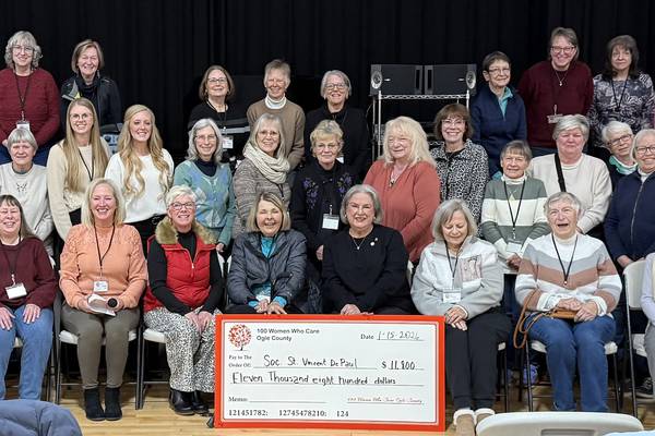 St. Vincent DePaul of St. Mary’s in Byron is January 100+ Women Who Care of Ogle County recipient