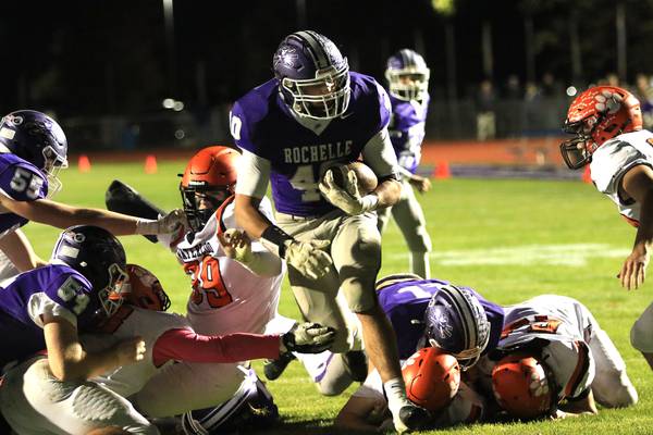 Photos: Rochelle vs. Waterloo football