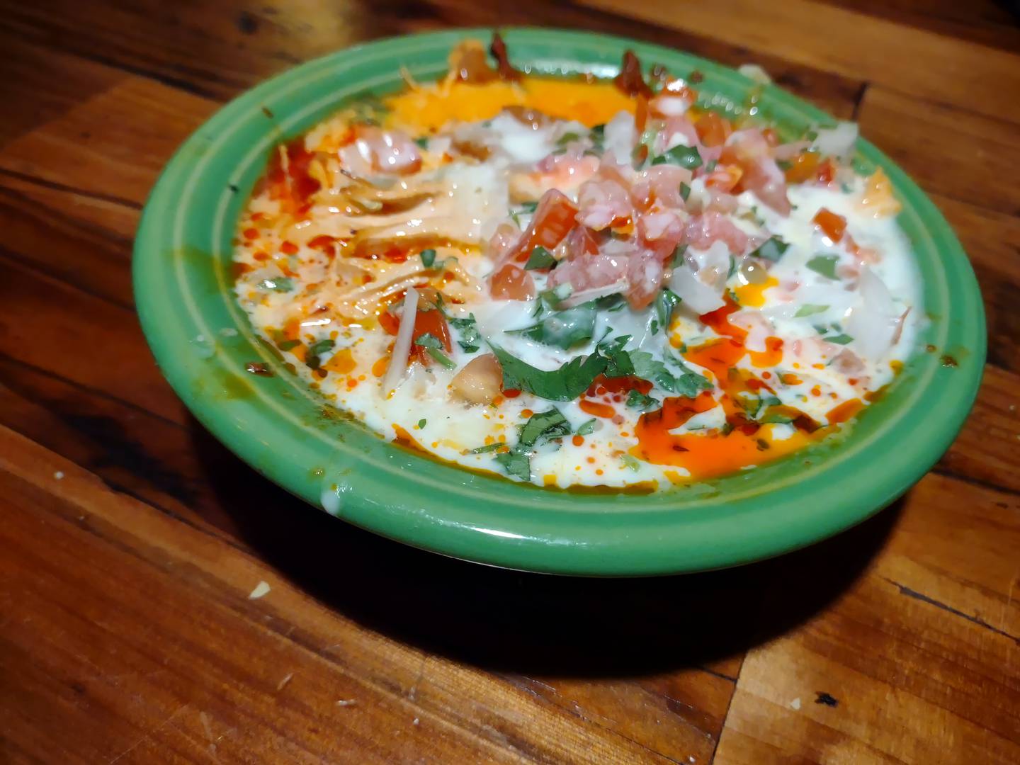 The bola dip at La Fondita Mexican Grill in Ottawa has shredded chicken, ground beef, cheese dip, red sauce, pico de gallo and beans.