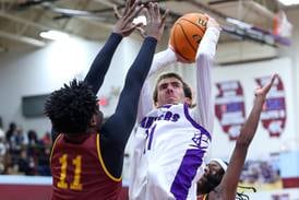 Manteno drops KHT blue division title game 65-52 to Christ the King