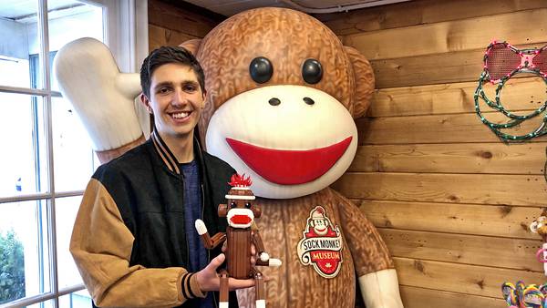 ‘Sock monkey movement’: Lake in the Hills man aims to turn custom Lego creation into official set