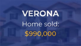 Sale closed in Verona: $990,000 for a rural residence