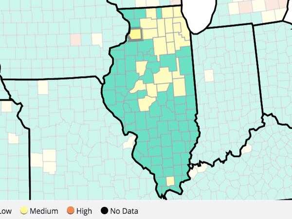 Sauk Valley counties reach medium risk for COVID-19 spread, cases continue to rise