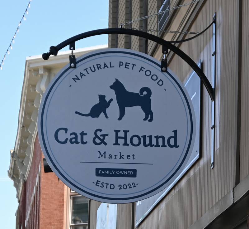 Local pet supply store, Cat & Hound Market, has been working to bring the “best food with the best ingredients” to downtown Morris since 2009.