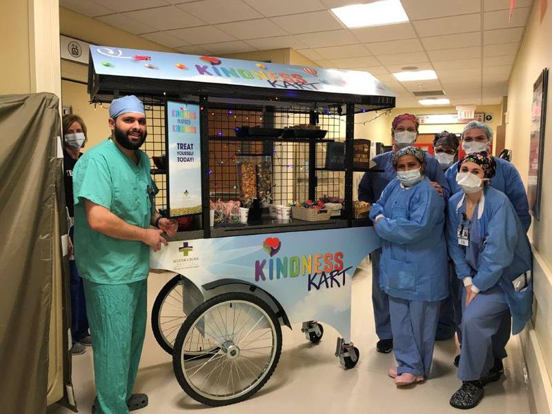 Silver Cross Hospital - Kindness Kart Rolls in with a Welcome Treat for Hardworking Silver Cross Staff