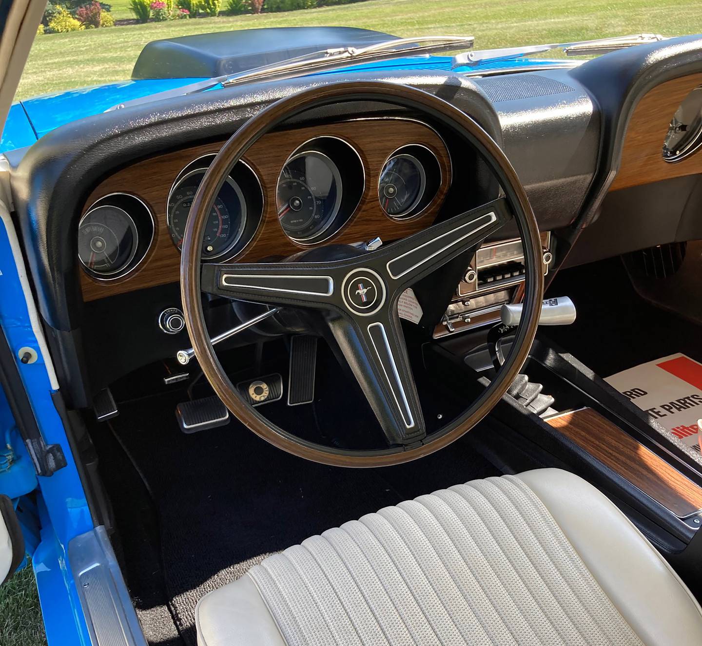 Photos by Steve Rubens - 1970 Boss 429 Mustang Interior