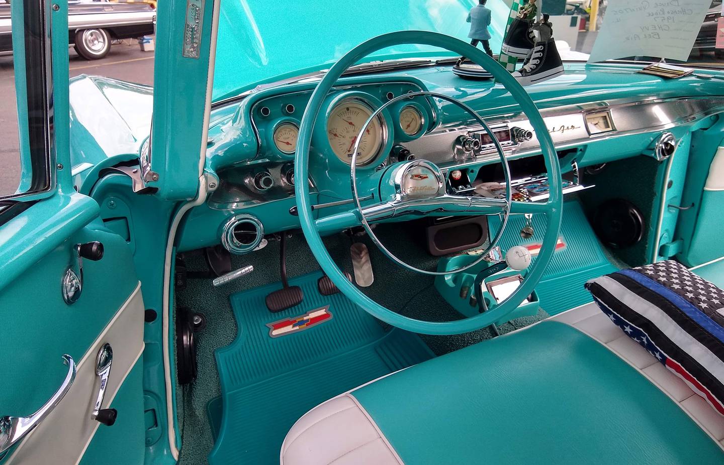 Photos by Rudy Host, Jr. - 1957 Chevy Bel Air Dashboard
