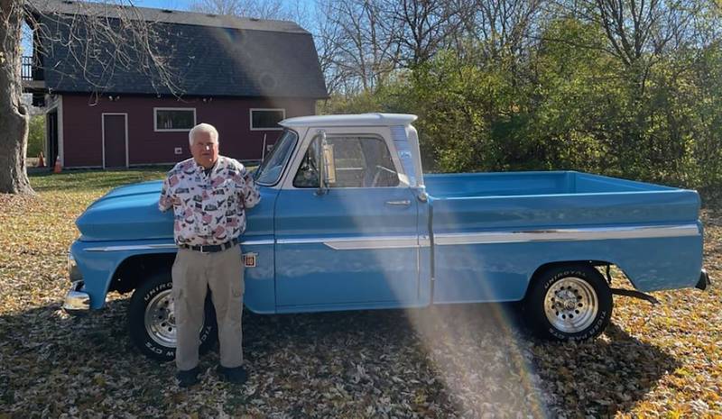 Photos by Rudy Host, Jr. - 1964 Chevy C-10 Pickup Side with Jim