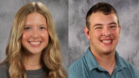 Kelsea Klingenberg, Cade Odell awarded the Reed Scholarship at Princeton High School