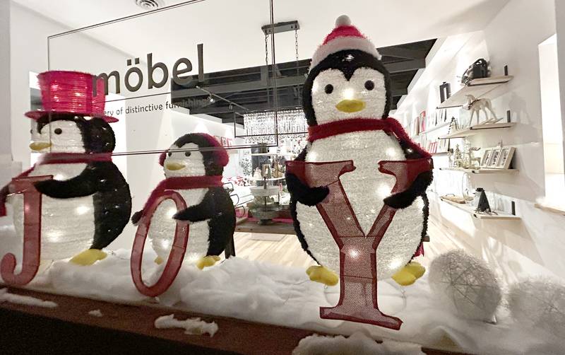 Mobel was one of the downtown stores open for business during Oregon's Candlelight Walk on Saturday, Dec. 6, 2025.
