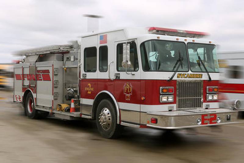 Sycamore fire truck