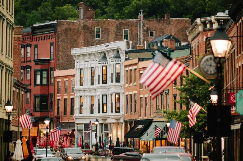 Main Street in downtown Galena