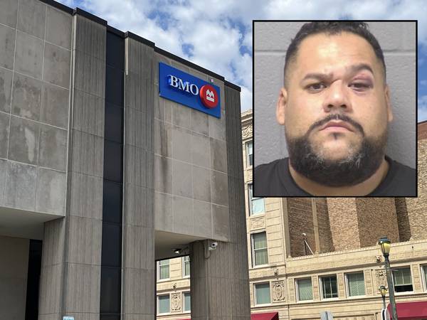 Joliet man charged with bank robbery said he needed money for vehicle repairs, prosecutors say