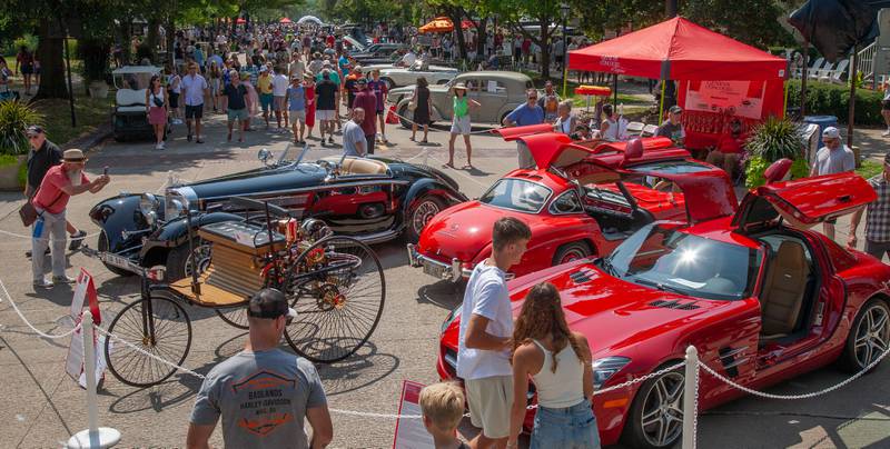 Third Street in Geneva will be lined with a stunning collection of antique, classic and modern automobiles from 10 a.m. to 4 p.m. during the 2025 Geneva Concours d’Elegance.