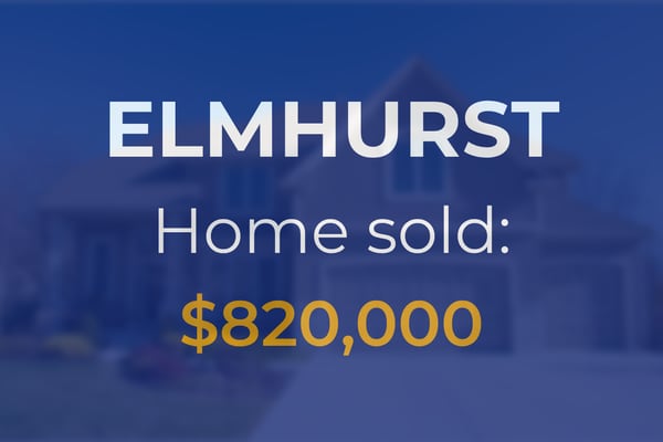 Single-family home sells in Elmhurst for $820,000